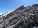 Lago di Fedaia - Punta Penia (Marmolada)